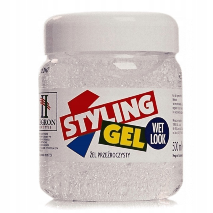 

Hegron Styling Gel Wet Look Żel Do Włosów 500ml