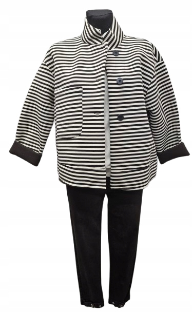 Bunda Přehozová Se Zapínáním Na Knoflíky Pěnová Páska Sun Sun- Premium Italia