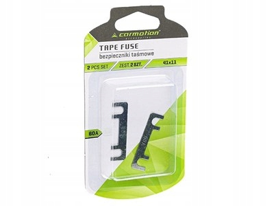 BEZPIECZNIKI TAŚMOWE 41X11 MM, 60A, 2 SZT. Marka Carmotion