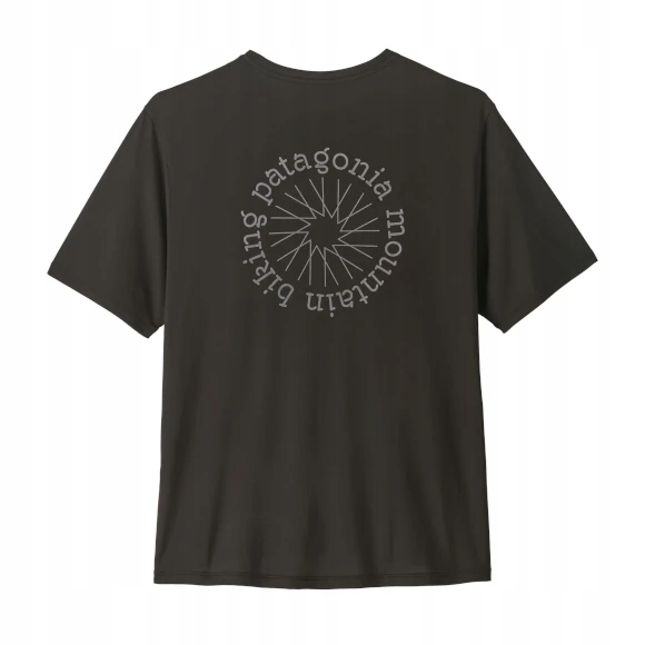Koszulka Patagonia Capilene Cool Daily Shirt Spoke Stencil Black: XL