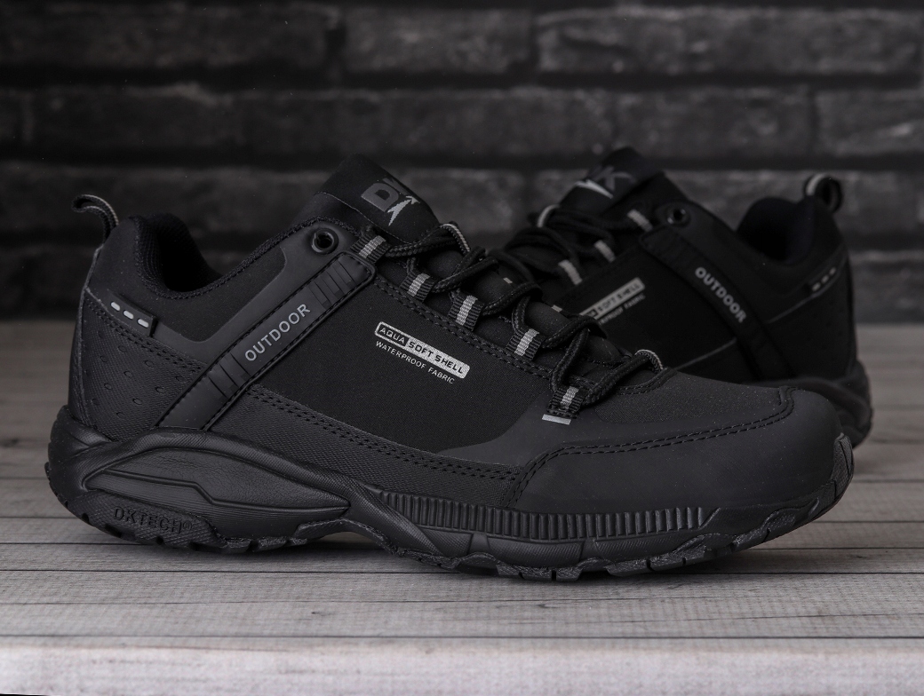 Buty męskie trekkingowe DK Predator Low 1096 BLK SOFTSHELL Marka DK