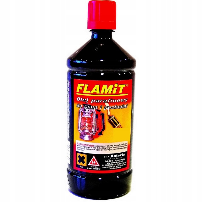 

Olej Parafinowy do Lamp i Pochodni Bezbarwny 980ml