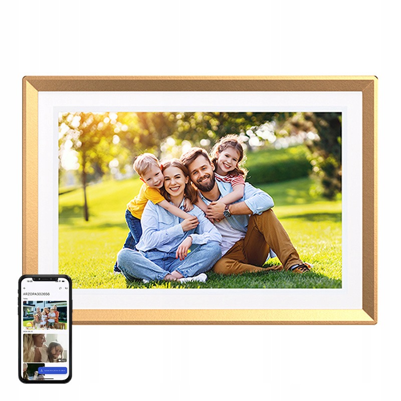Rámeček digitální Arzopa D10 10,1" (zlatý)
