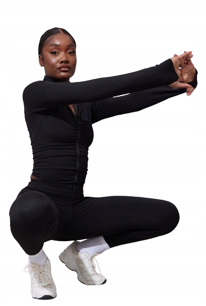 PRETTYLITTLETHING DLA WYSOKICH BLUZA CZARNA 42 EKA