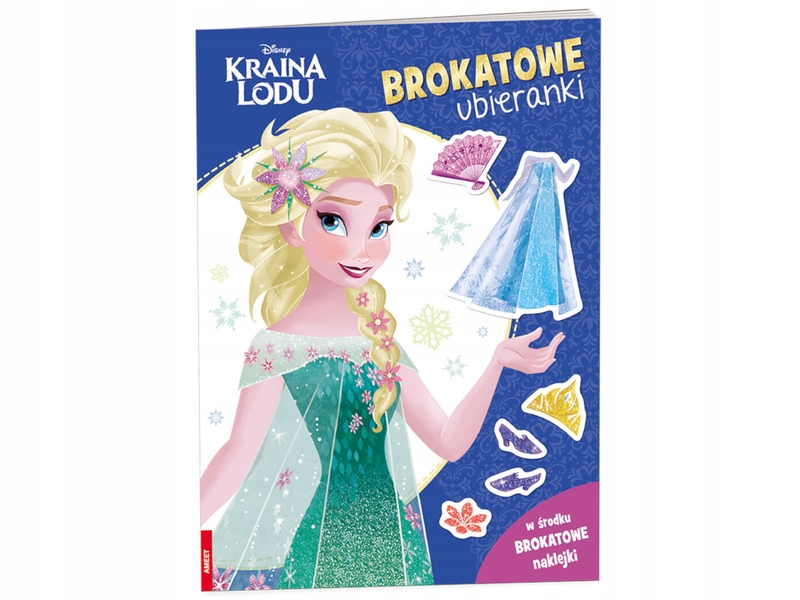 

Disney Kraina Lodu Brokatowe ubieranki SDLB-9105