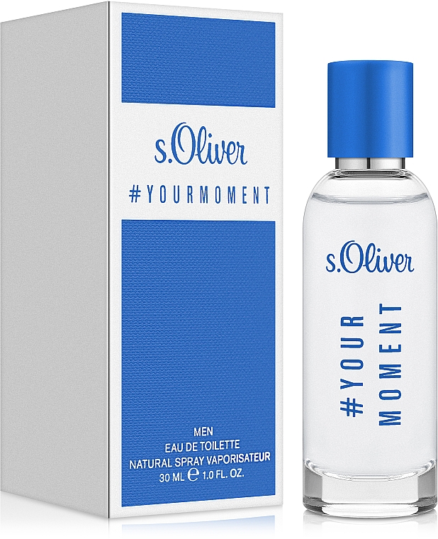 S.OLIVER MĘSKA WODA TOALETOWA YOURMOMENT 50ML