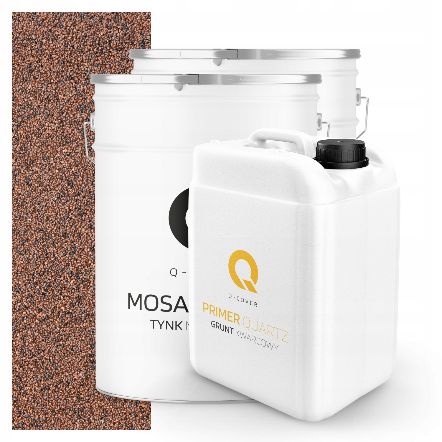 Mozaiková Omítka Hnědá Tmavá M73 Pryskyřičná Vnější 2x 25KG Půda 13 m2