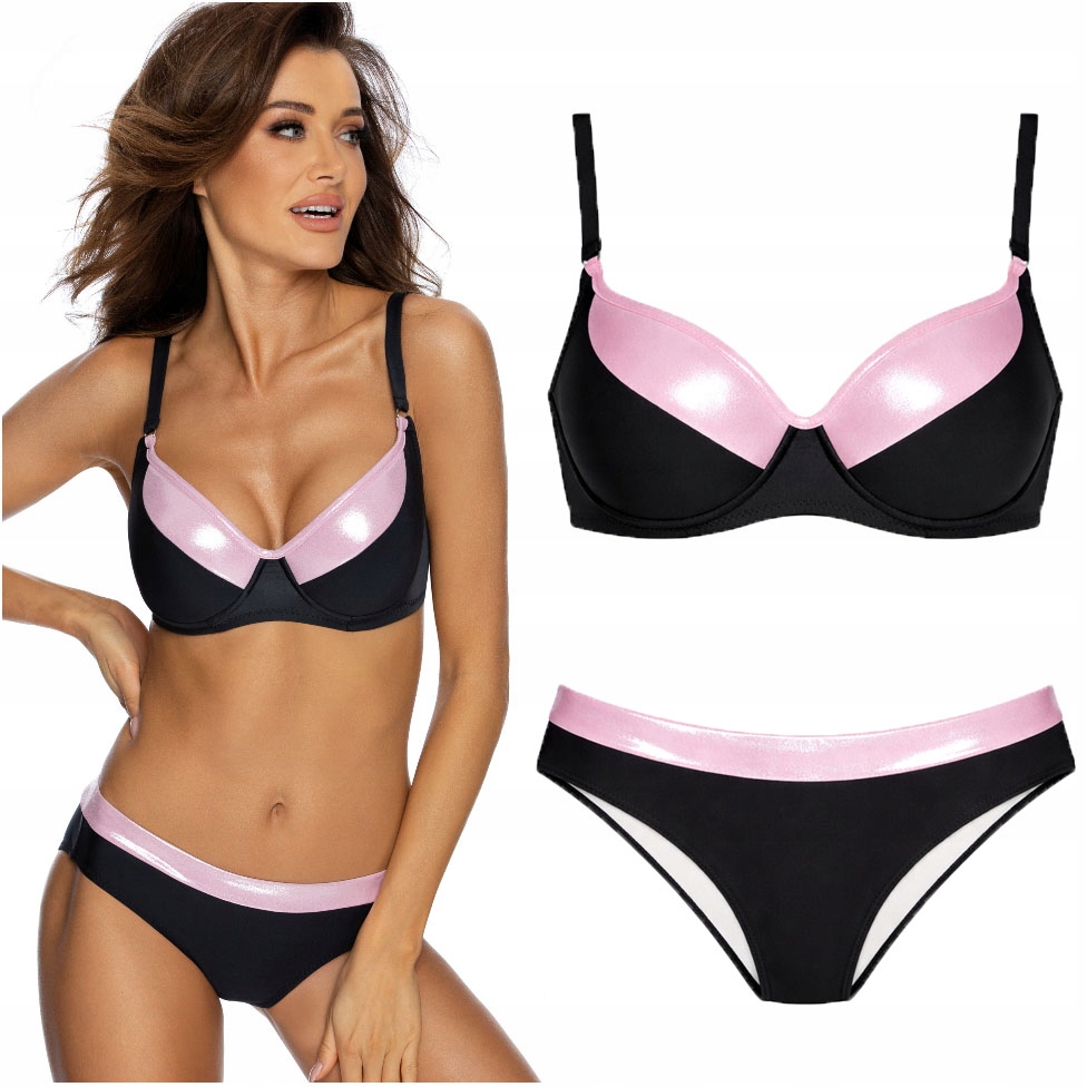 Dámské dvoudílné plavky Gabbiano Velké poprsí Megan Pl 44C/XXL