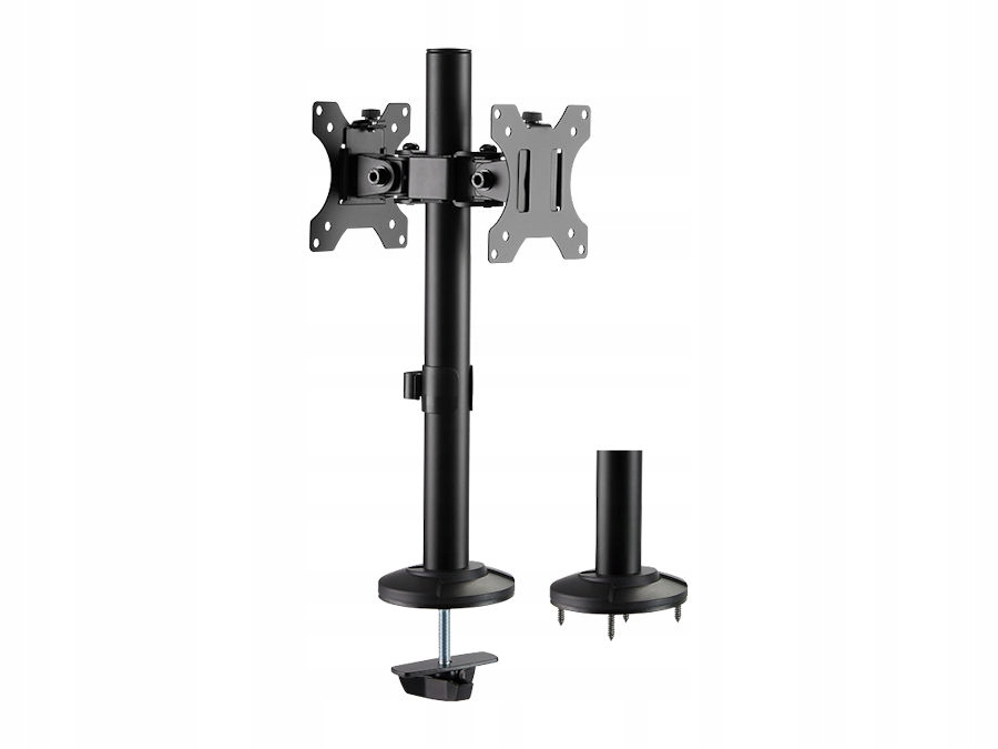 Ramię do monitora LCD kolumnowe Logilink BP0109 podwójne