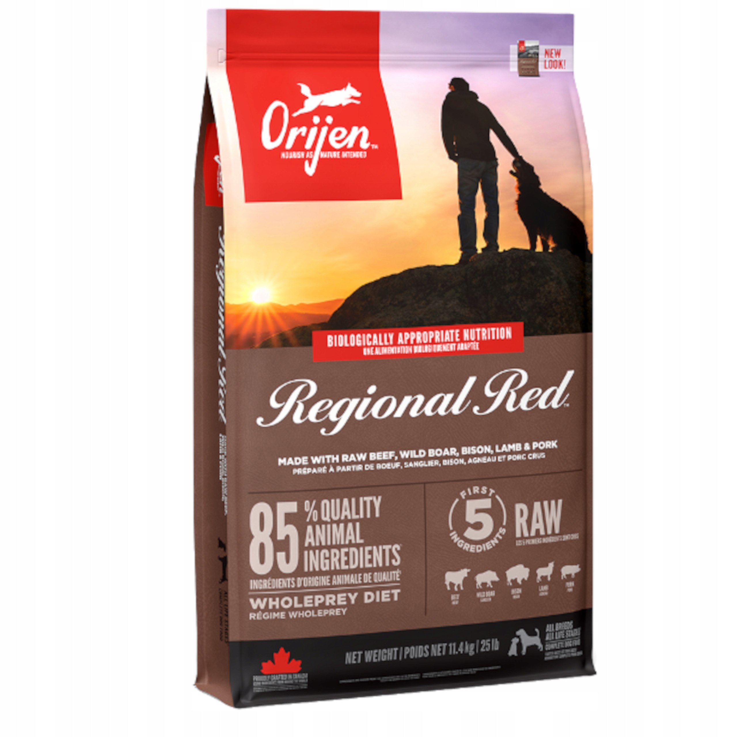 Sucha karma dla psa Orijen Regional Red Dog 11,4kg