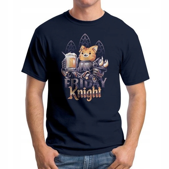 

Koszulka T-Shirt Friday Knight Kitten L