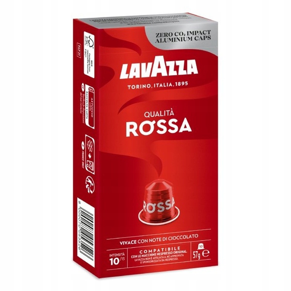 Kapsle pro Nespresso* Lavazza Rossa 10 kusů