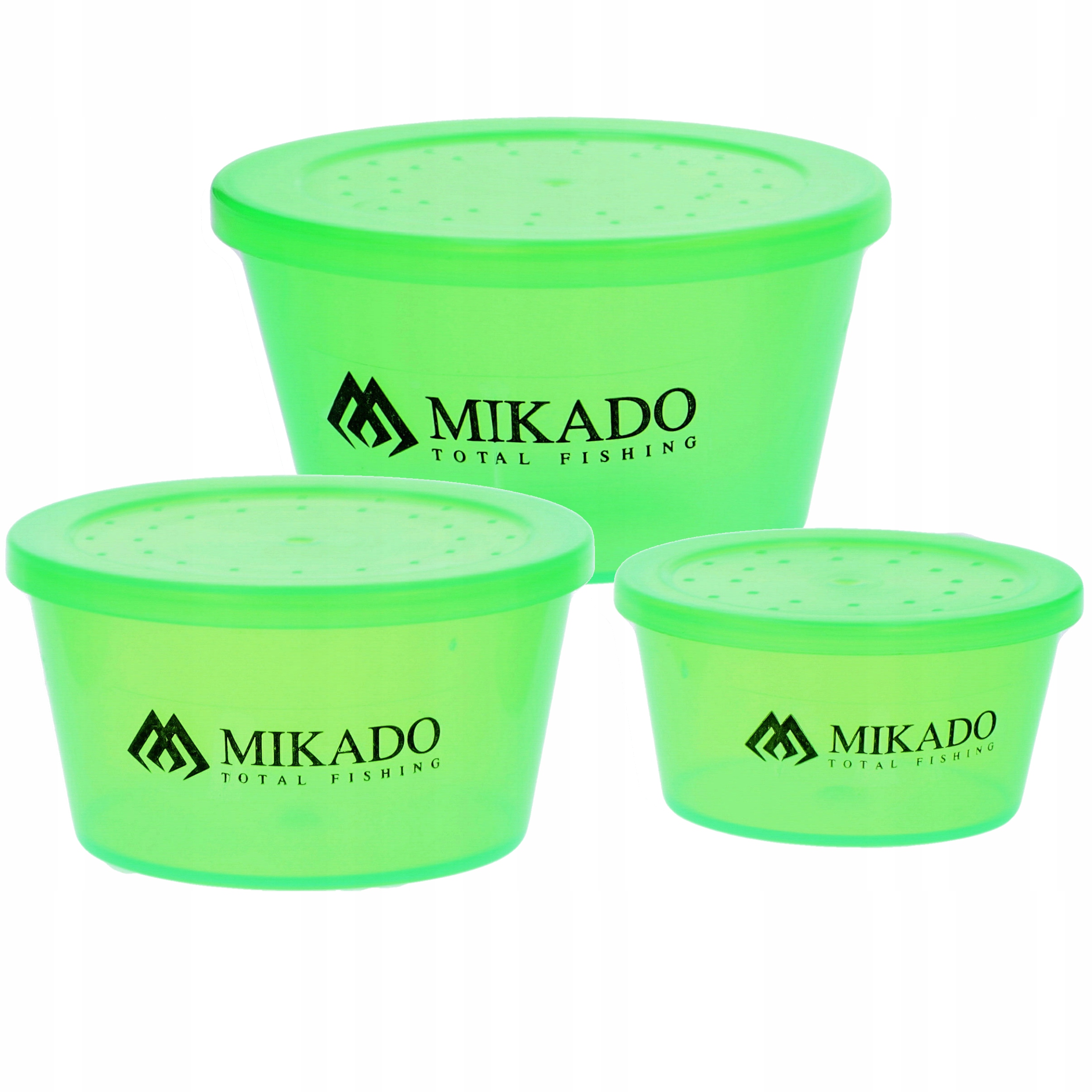 

Pudełeczka na przynęty robaki Mikado 3 szt zielone