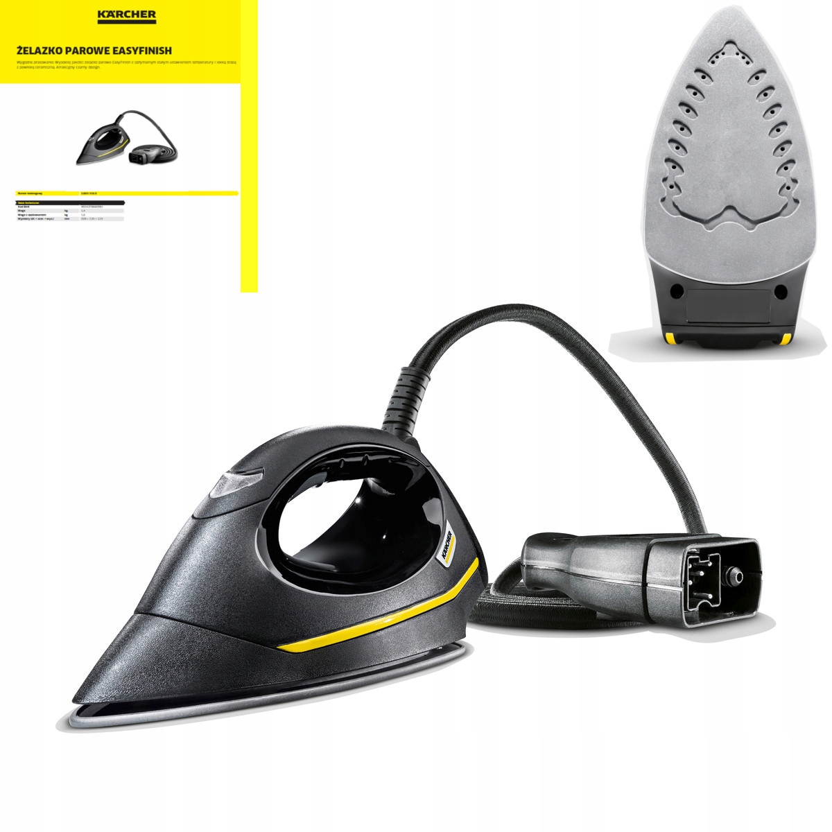 

Żelazko Parowe Karcher Parownica Sc 1 2 3 4 5 700W