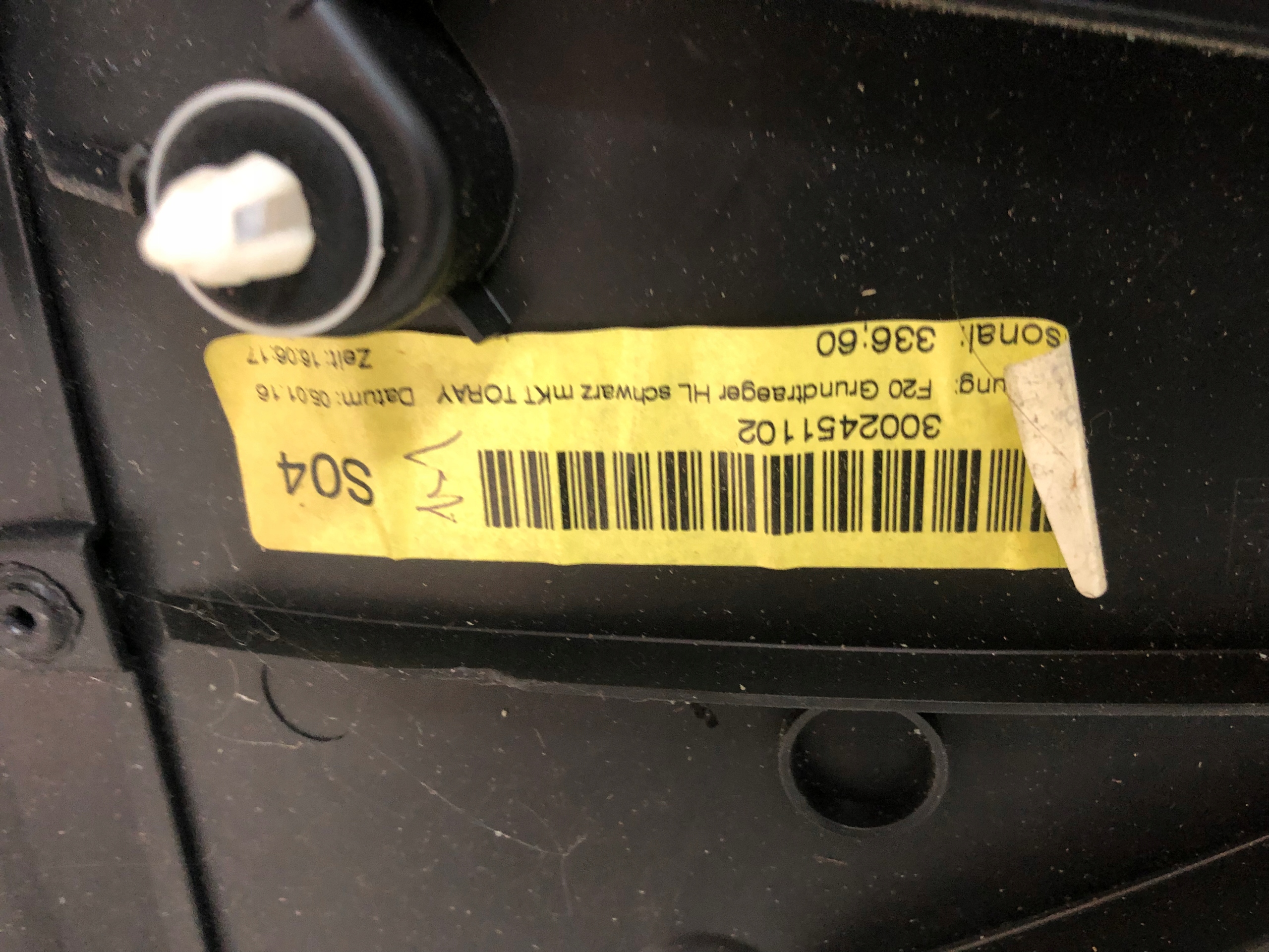 BMW 1 F20 side rear left