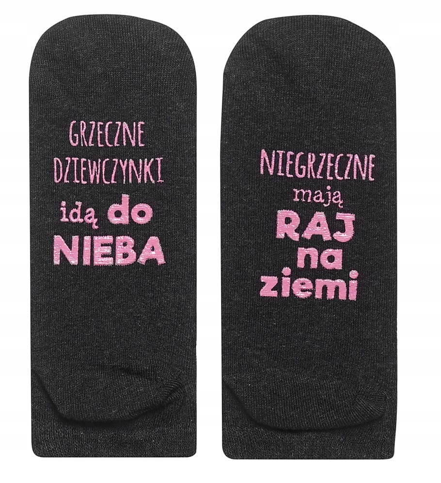 

Stopki damskie grzeczne dziewczynki idą do nieba