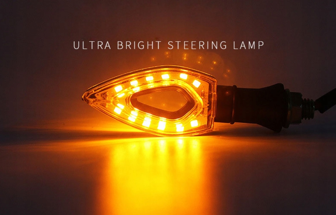 Kierunkowskazy led wodoszczelne 2 szt dwustronny klosz Producent X-ATV