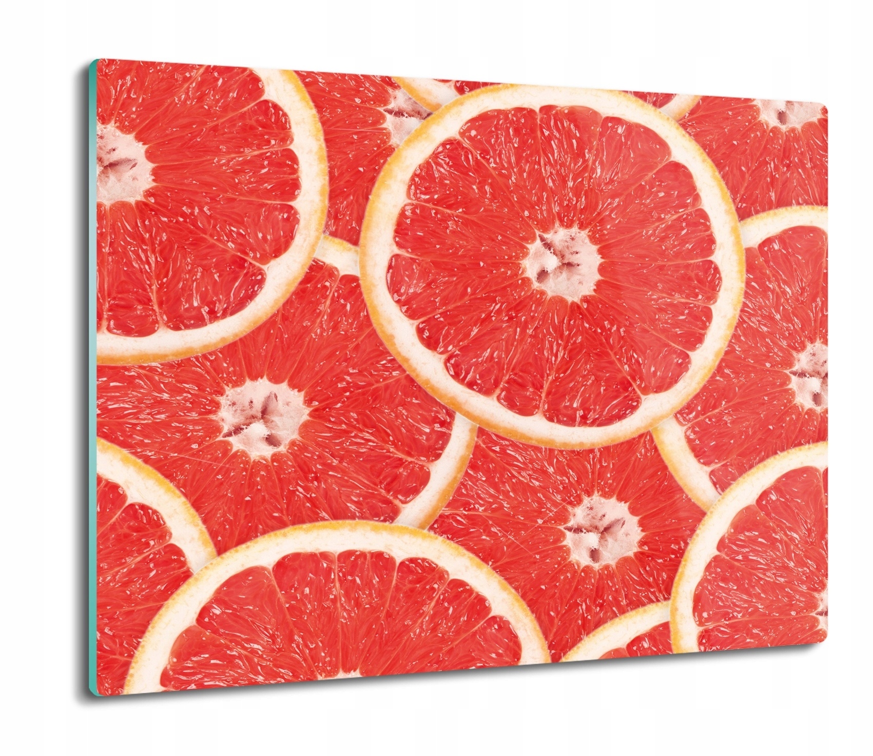 Deska z tvrzeného skla pro krájení a servírování grapefruitových plátků