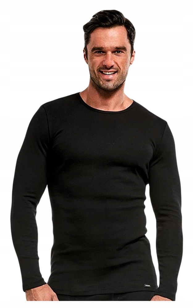 CORNETTE Podkoszulek Męski Czarny CT214 M Marka Cornette