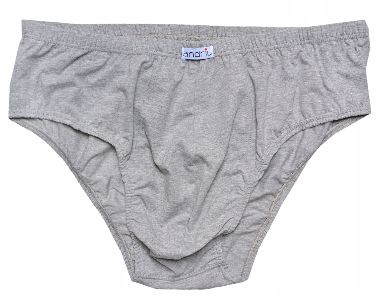 

Duże Slipy Męskie Andriu Szary Melanż 4XL