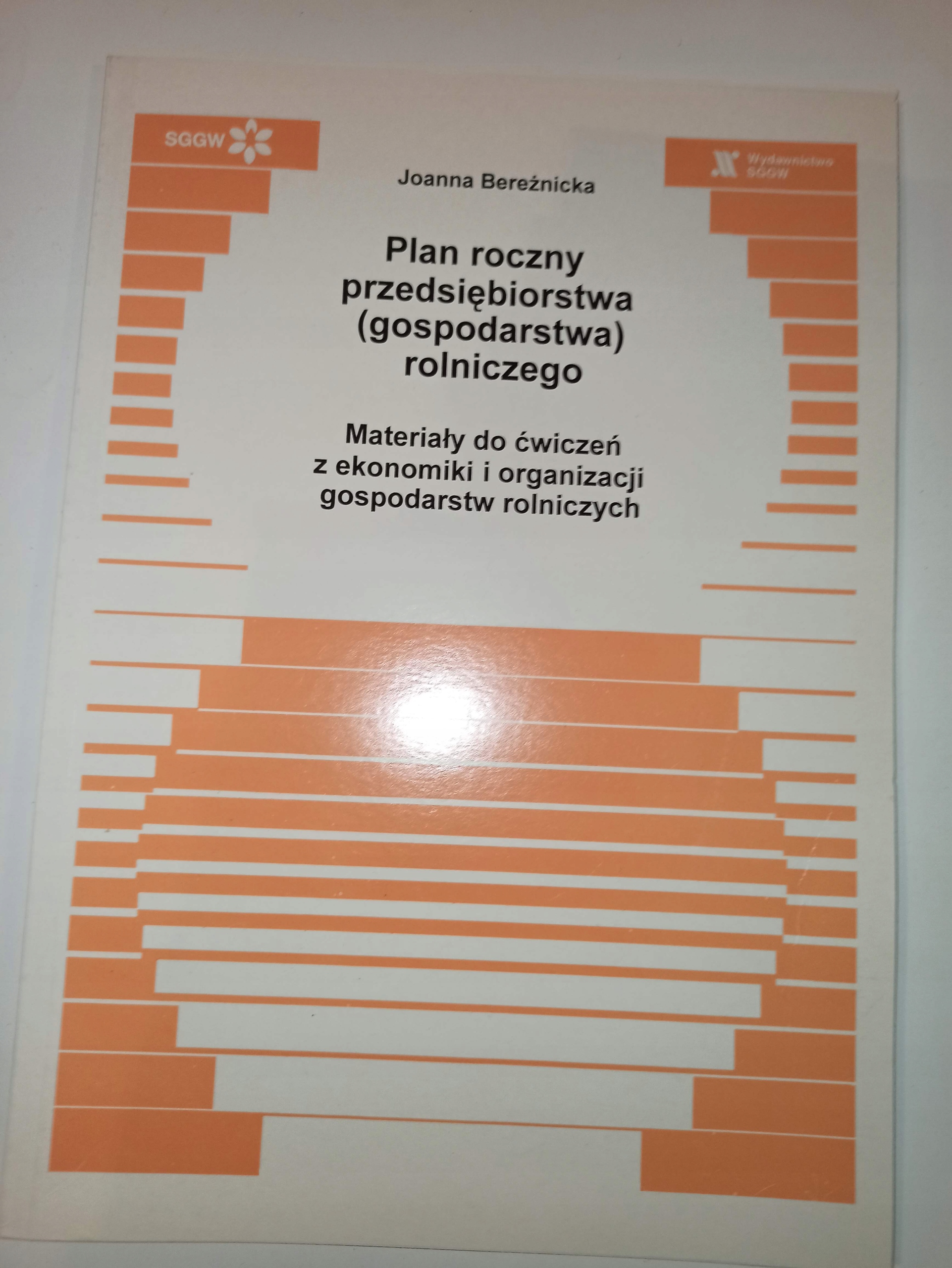 Plan Roczny Przedsiębiorstwa Rolniczego Bereżnicka