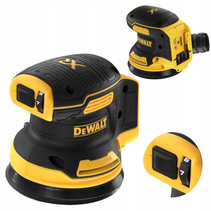 

Szlifierka mimośrodowa Dewalt DCW210N 125mm