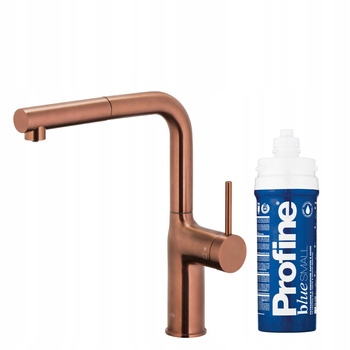 Kfa Kuchynská Batéria, Filtrácia Vody Duero Pure Move, Brushed Rose Gold