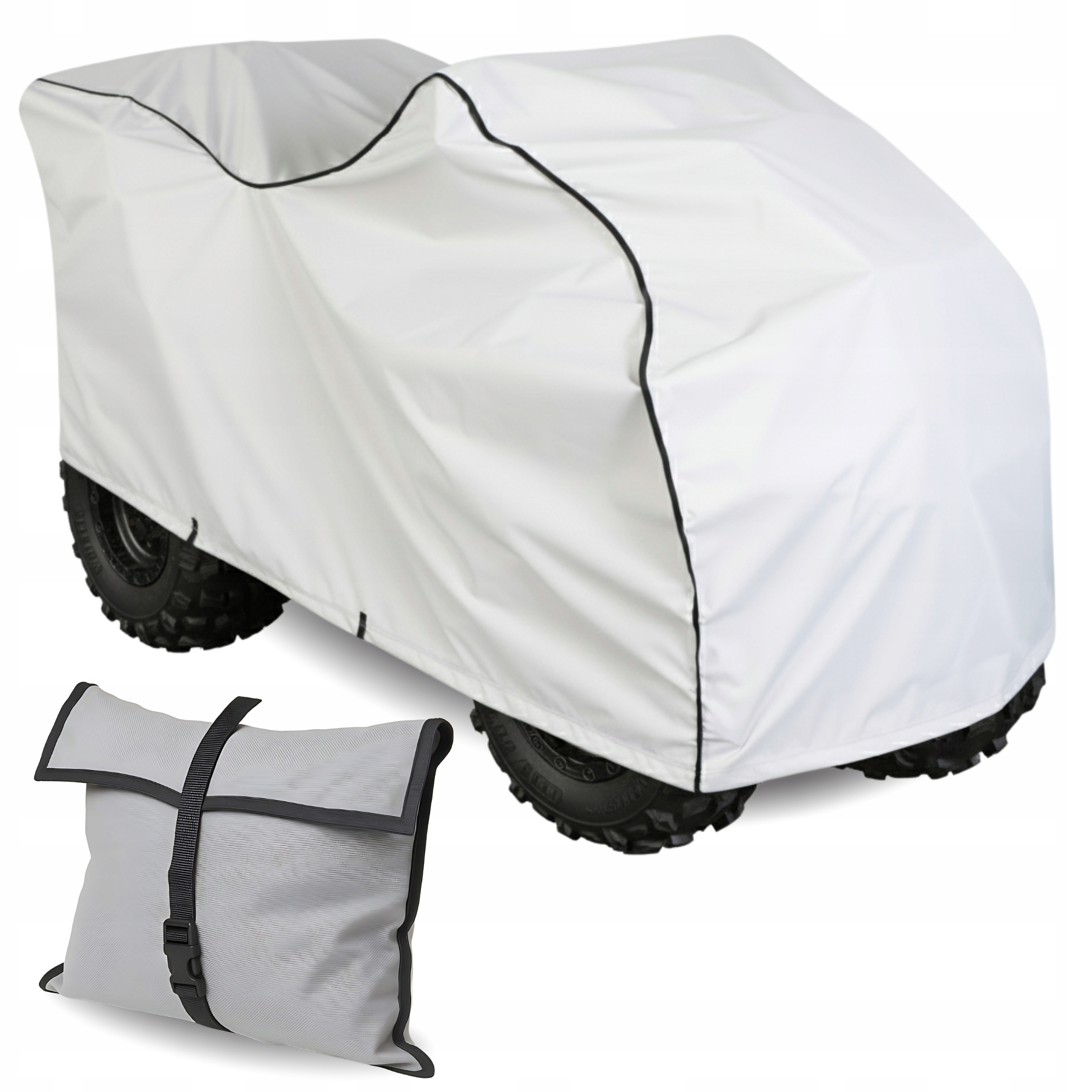Obal na Quad s kufrem M 170-200 cm Přepravní plachta Silný Solid