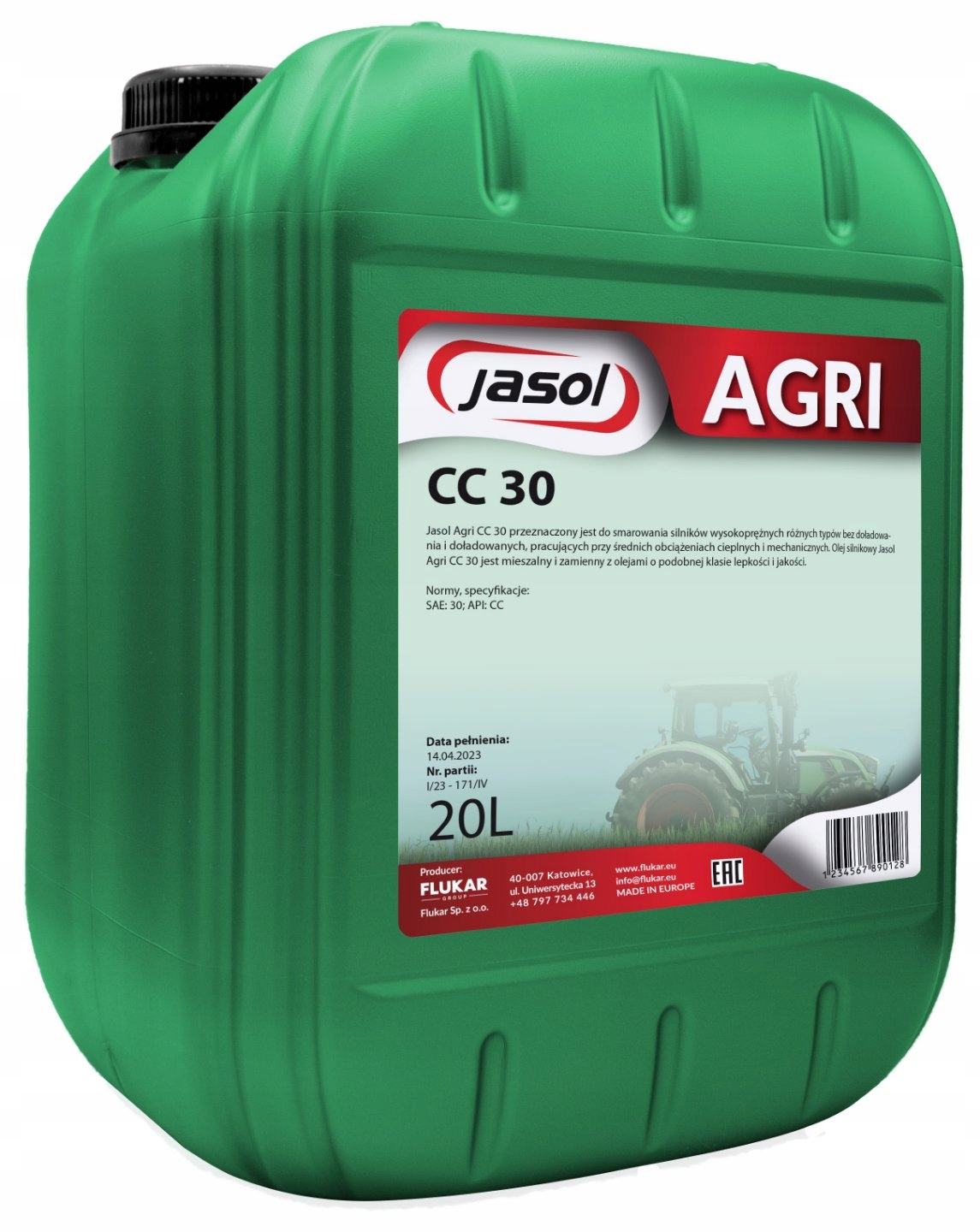 JASOL AGRI CC 30 20L.