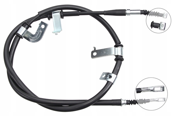 K18970 - КАБЕЛЬ РУЧНОГО ТОРМОЗА HYUNDAI SANTA FE 06-LT