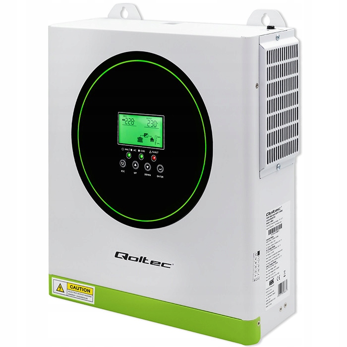 Solární invertor Qoltec Off-Grid 3500W Mppt s možností Wi-Fi 24V