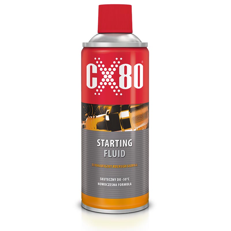 STARTING FLUID CX SELF-START ХОЛОДНЫЙ ЗАПУСК ДВИГАТЕЛЯ