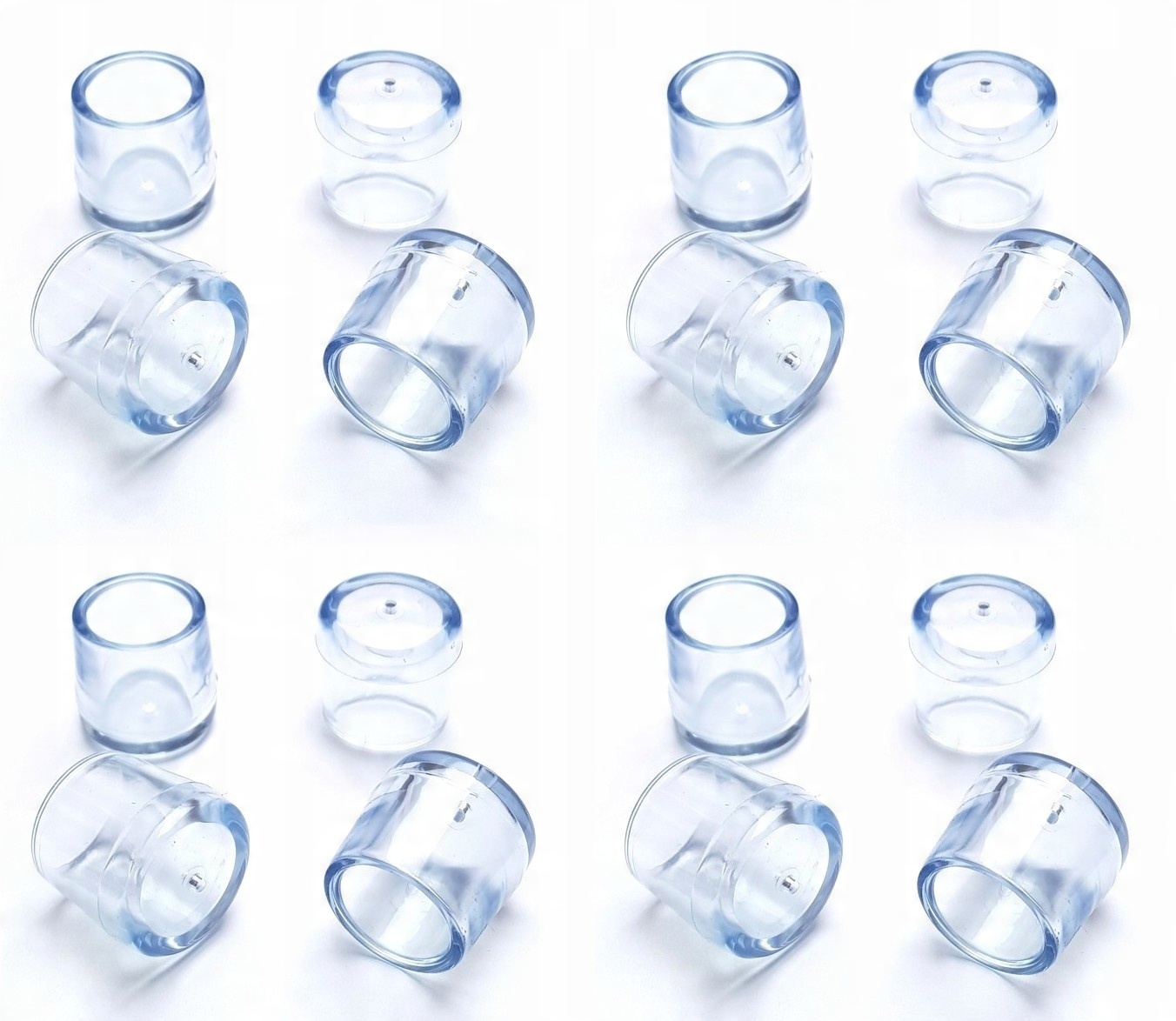

16x Nakładki nasadki meblowe na nogi krzesła 20mm