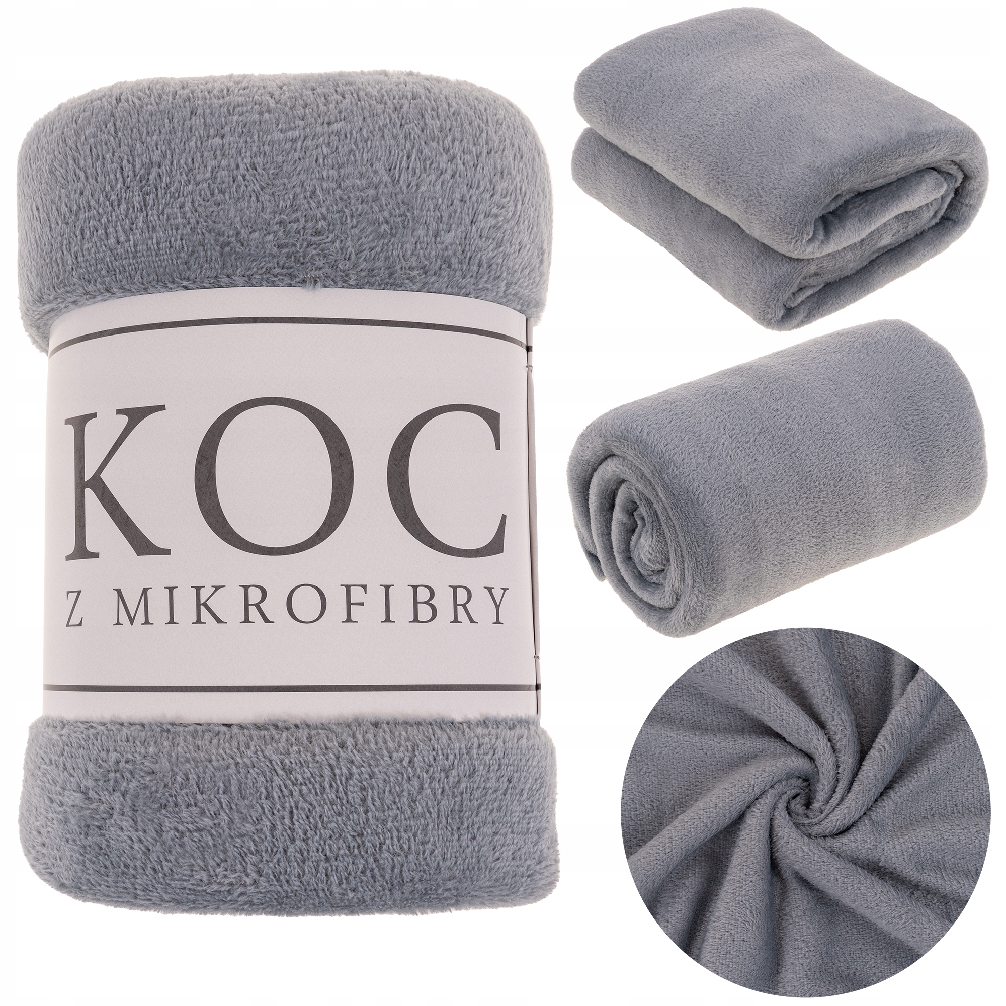 

Koc Z Mikrofibry 150x200 Miękki Pled Kapa Narzuta