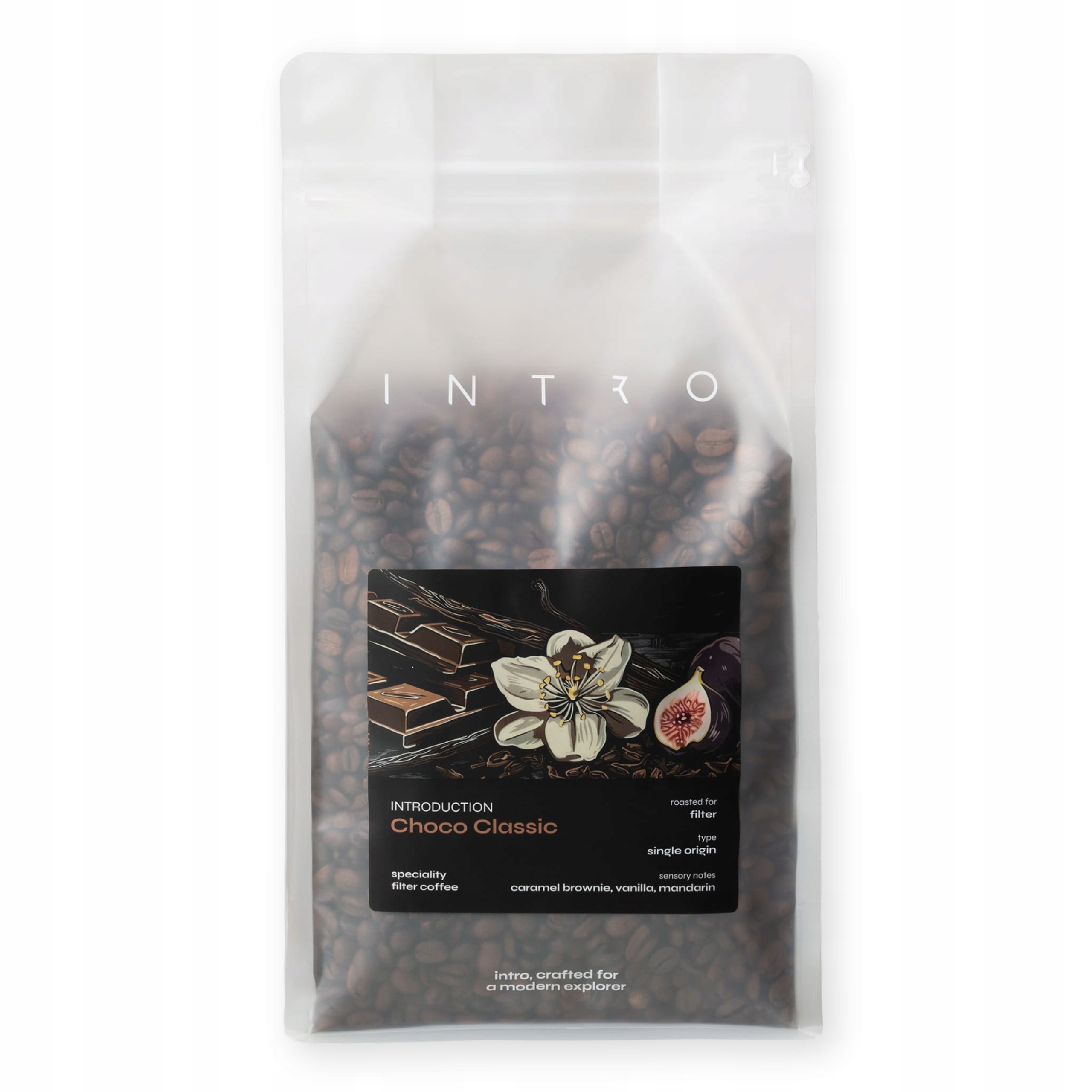 Kawa Ziarnista 1kg – Choco Classic – Kawa Speciality Kostaryka Jasno Palona