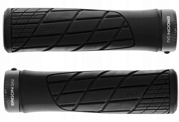 Chwyty ERGON GRIP GA2 FAT BLACK 2szt.