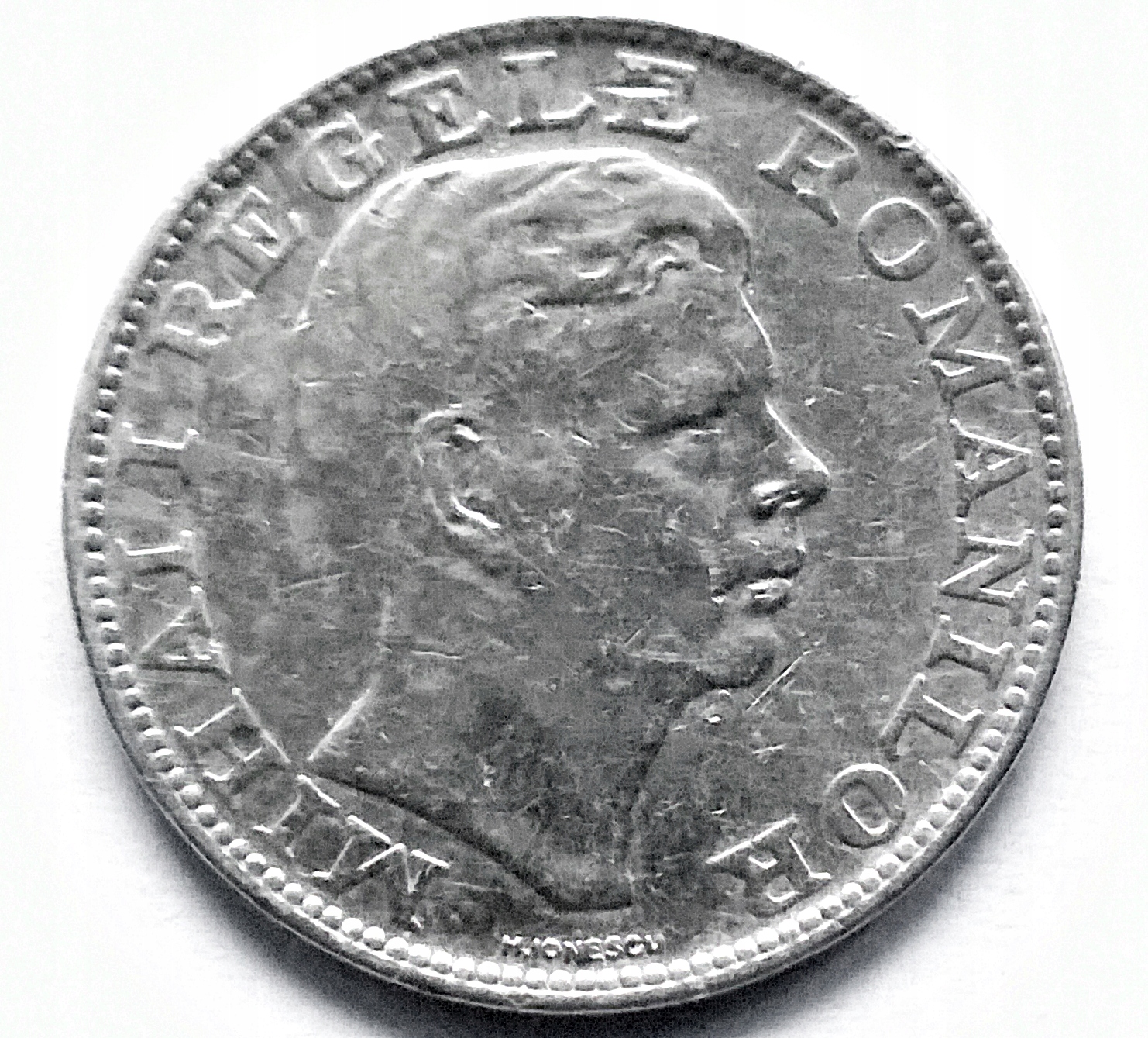 RUMUNIA 200 LEI 1942 / srebro