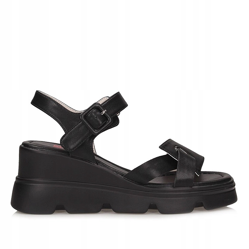 Módní kotníkové sandály Artiker 54C1625 Black