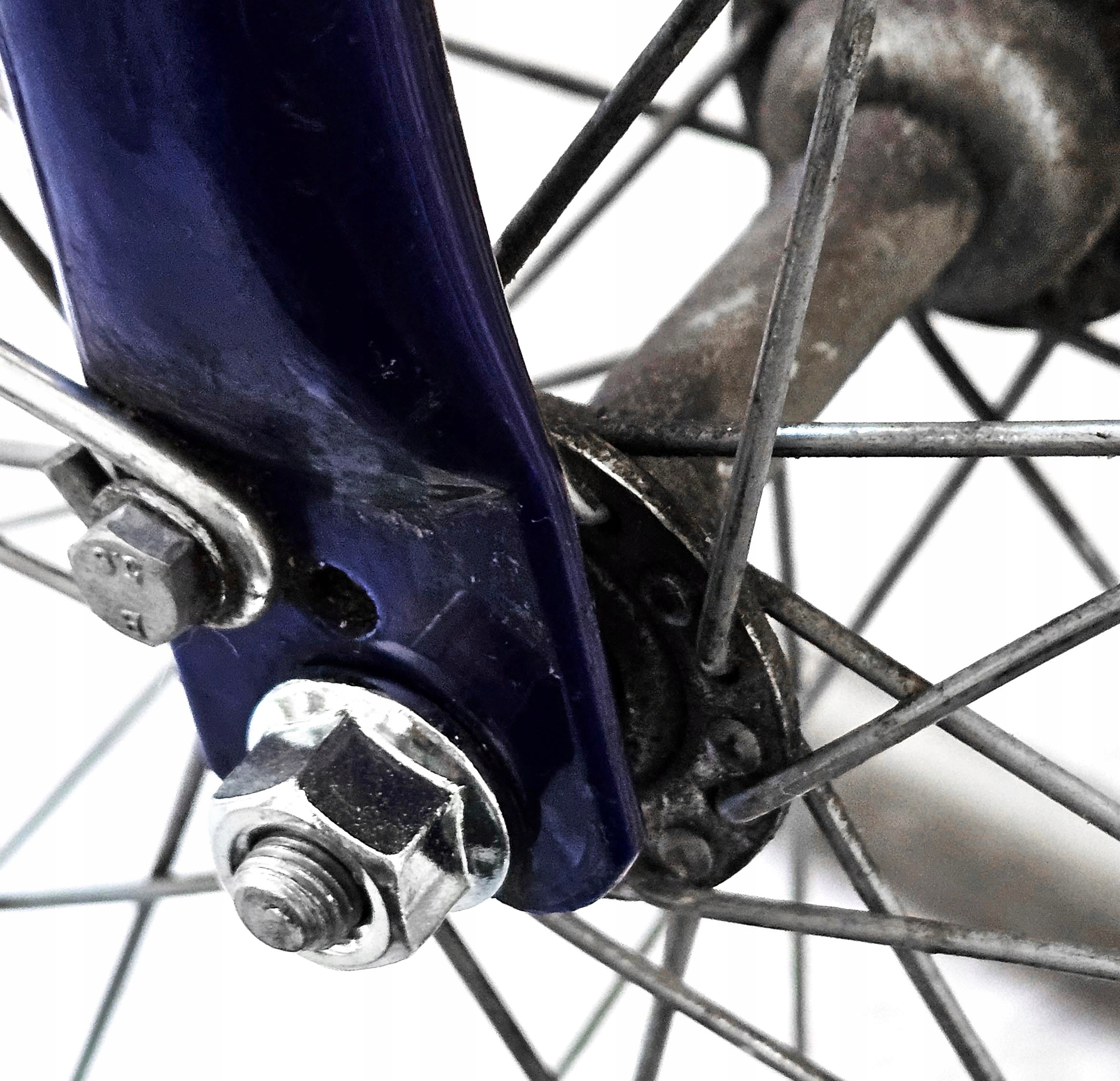 NAKRĘTKA OSI 5/16" PRZÓD Z PODKŁADKĄ NA KLUCZ 14mm DO ROMET WIGRY JUBILAT Marka 2K