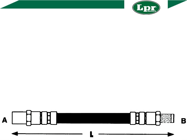 lpr 6T46545 тормозной шланг