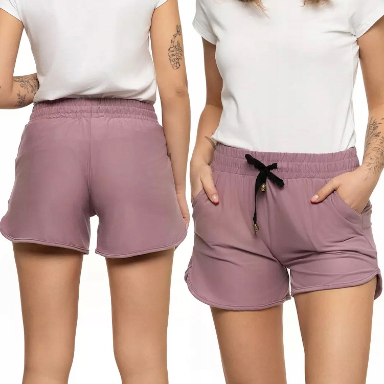 Kraťasy Moraj hladké pohodlné Šortky na Léto L/XL