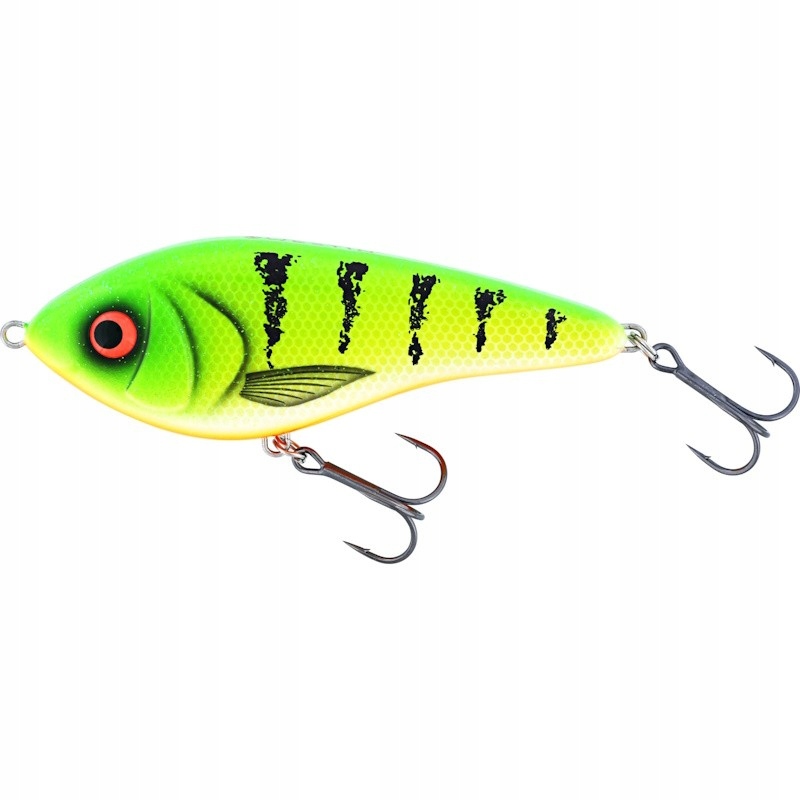 Wobler Westin Jerk Swim Glidebait 10cm 31g Low Floating Chartreuse Flow