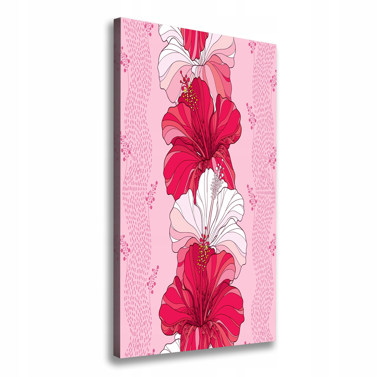 

Foto obraz na płótnie do salonu Hibiskus 50x100 cm