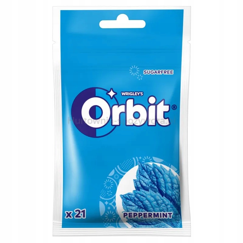 Žvýkačka Orbit, peppermint, 29 g