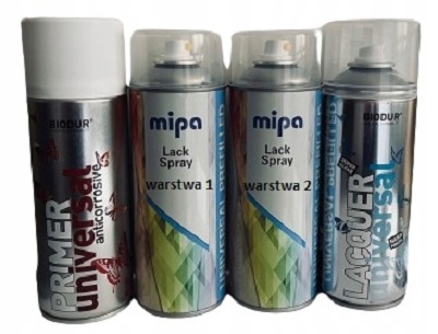 Toyota 077 Sada Základní Nátěr Základ Klar Biodur 1600 ML