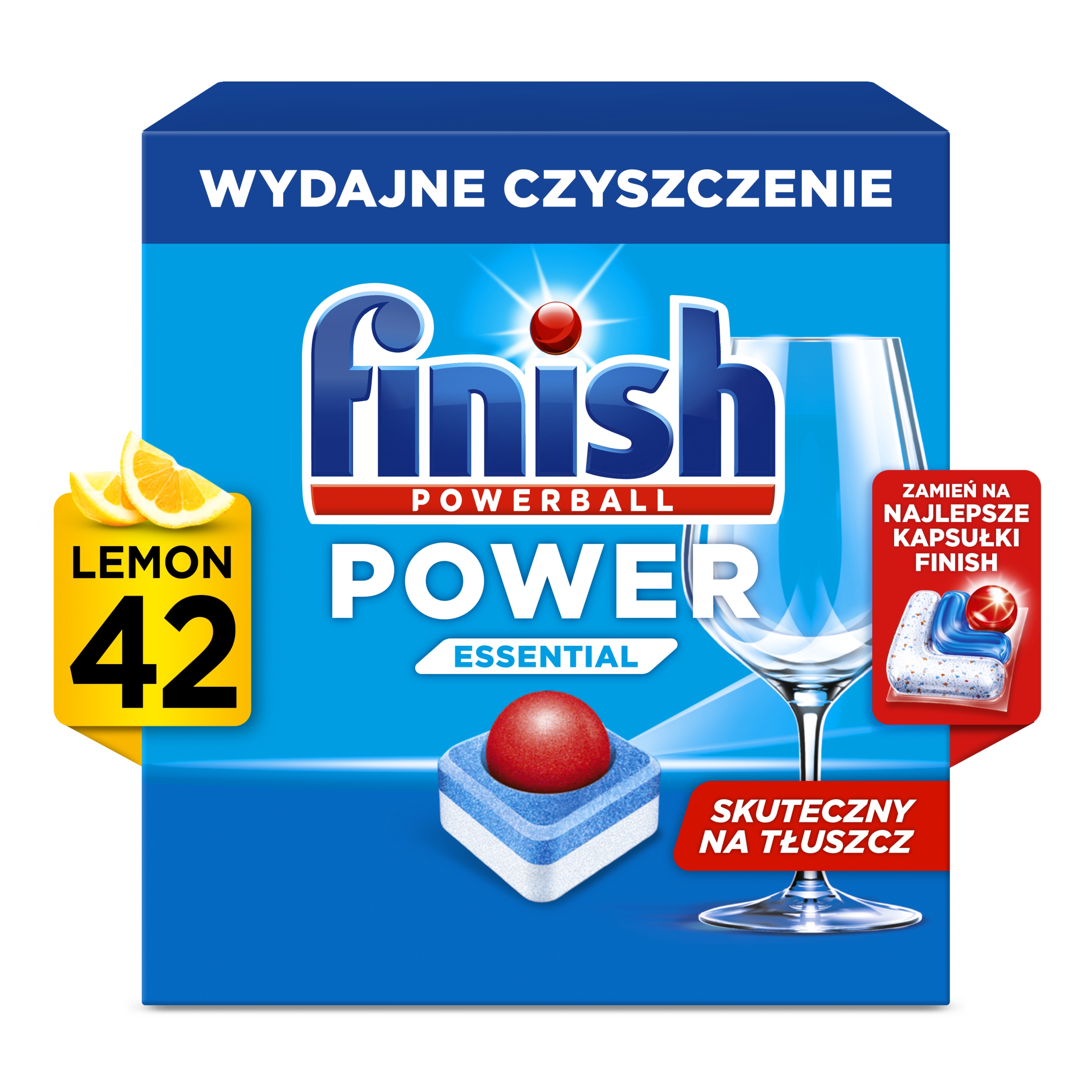 Levně Finish power essential tablety 42 lemon