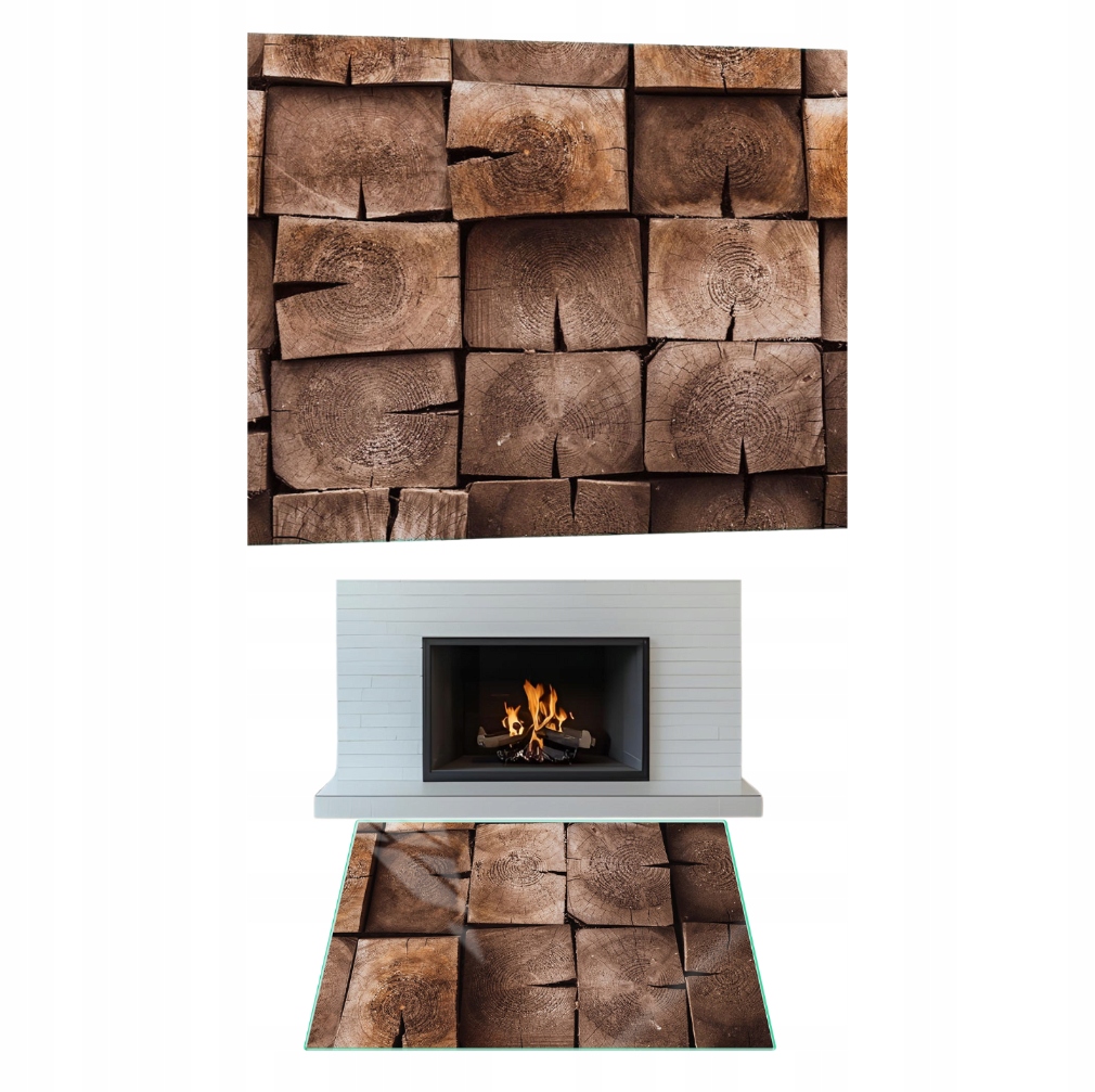 Sklo Pod Krb Tvrzené Sklo Podložka Rozměr 60x52 cm s Grafikou Bale