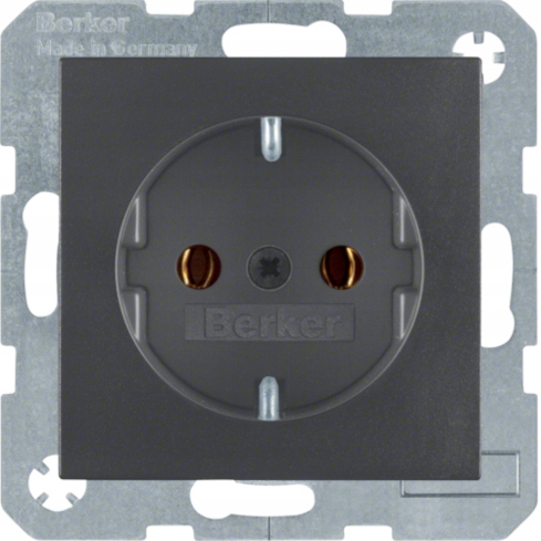 

Berker B.kwadrat Gniazdo Schuko Z/u Antr 41431606