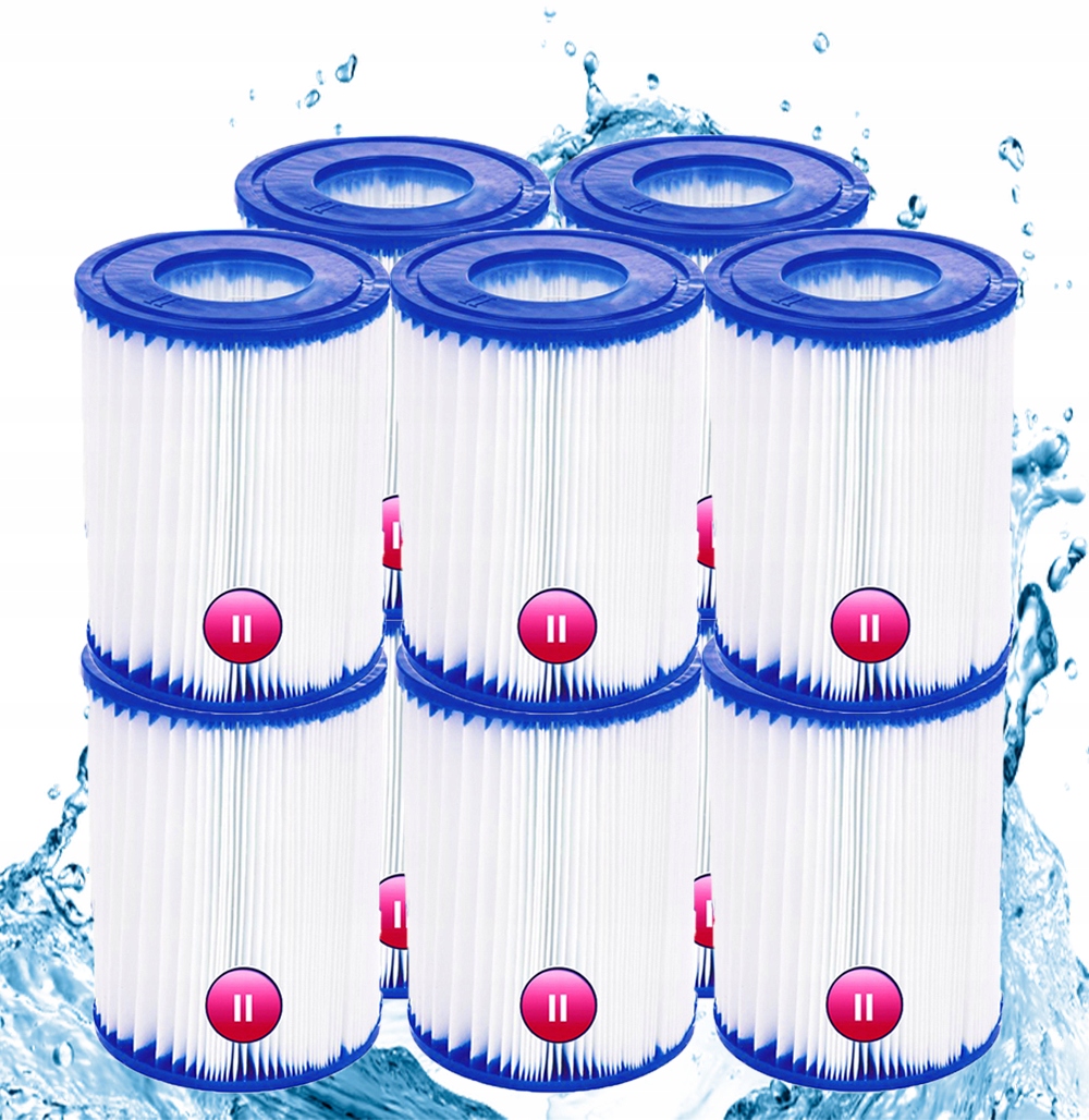10 x Filtr Do Bazénu Čerpadla Bestway Filtrační Vložka 58094 Typ II