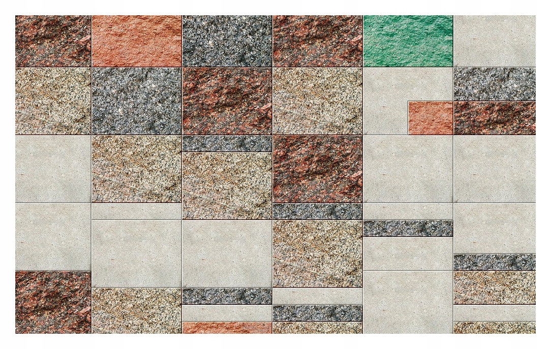 Fototapeta Abstraktní mozaika kámen pískovec béžová šedá 208x146 lepidlo